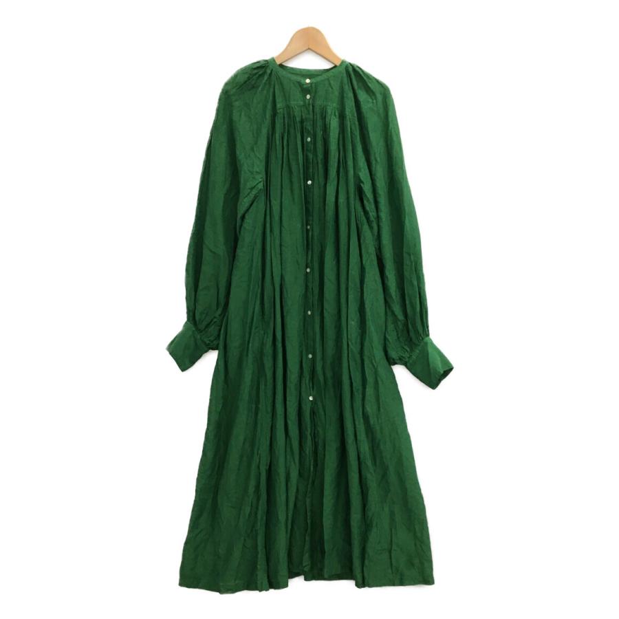 コットンシルクローンピースダイワンピース レディース SIZE M (M  