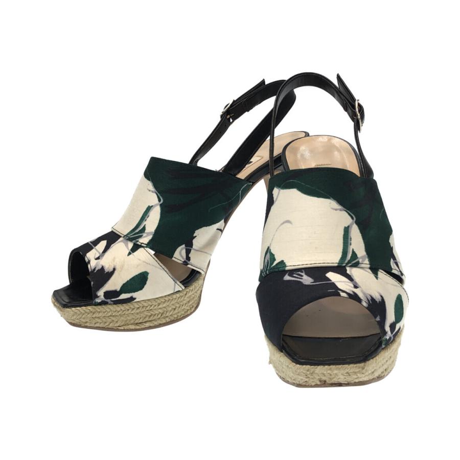 ダイアナ アンクルストラップサンダル 花柄 U50264 レディース SIZE 24