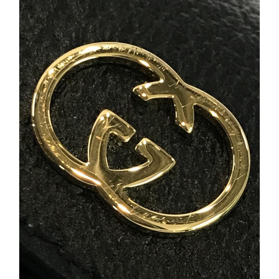 極美品 グッチ 692956 インターロッキングG エチケットバッグ ホルダー