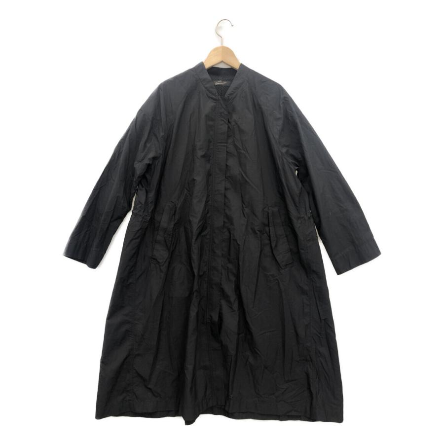 スタニングルアー ノーカラーロングコート レディース SIZE S (S  