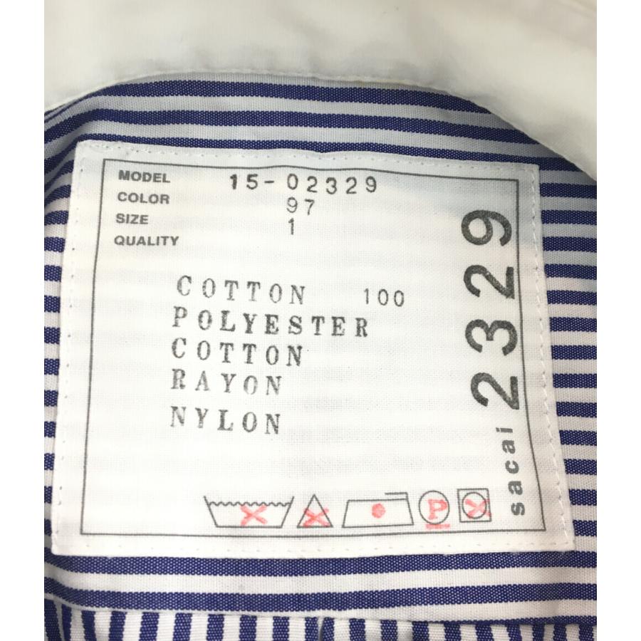 サカイ 長袖ストライプレースシャツ レディース SIZE 1 (M) sacai 中古 