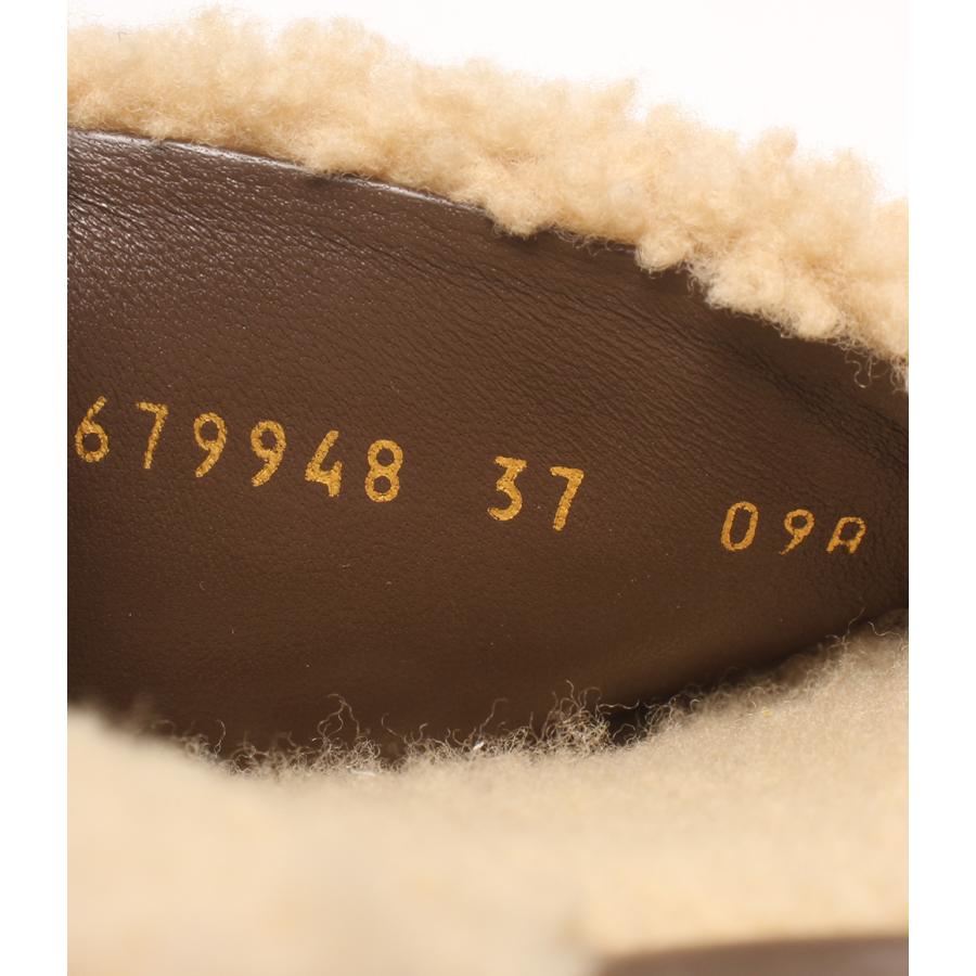 最終セール★GUCCI THE NORTH FACE コラボ ボアサンダル 美品 グッチ ボアサンダル THE NORTH FACEコラボ 679948 レディース