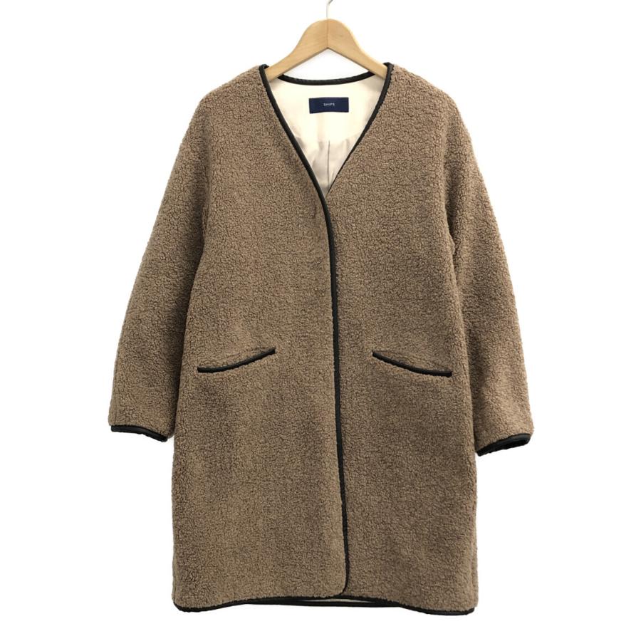 美品 シップス パイピングボアコート レディース SHIPS 中古 : Rehello  