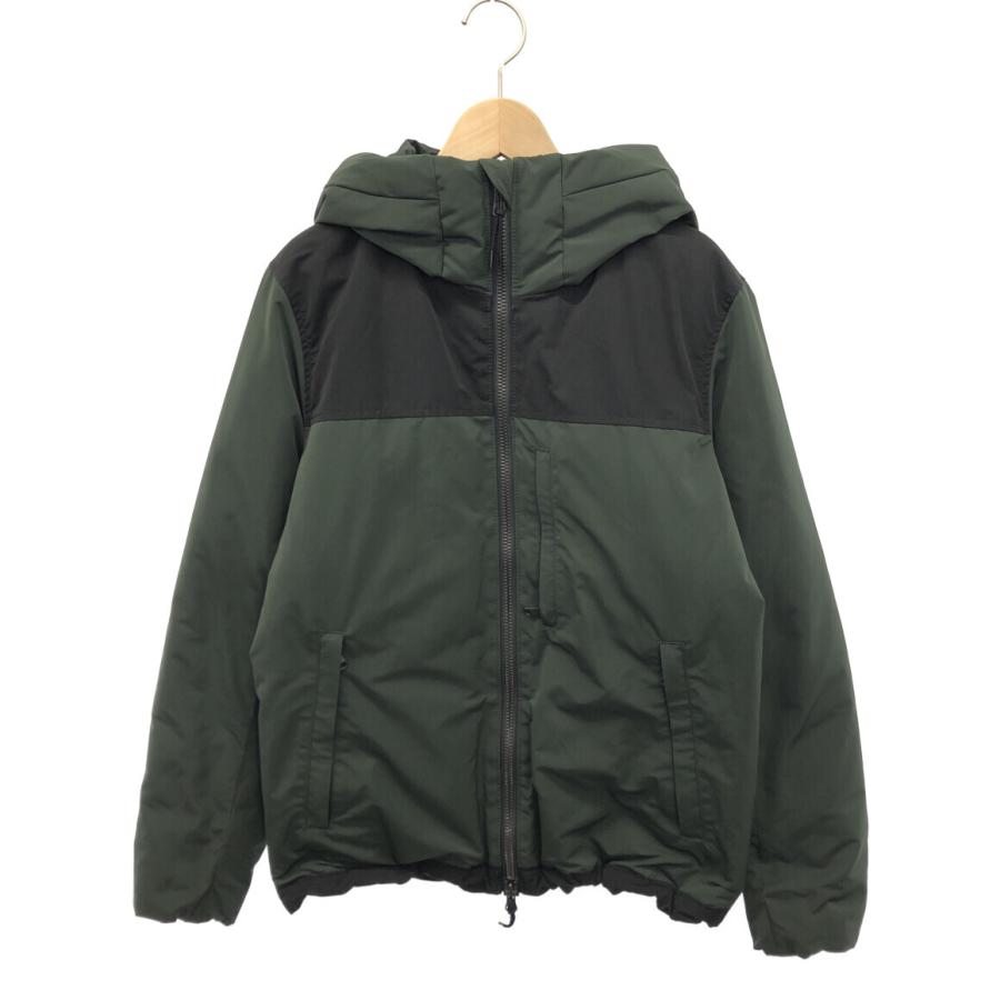 エディフィス ダウンジャケット グリーン ブラック メンズ SIZE S (S 