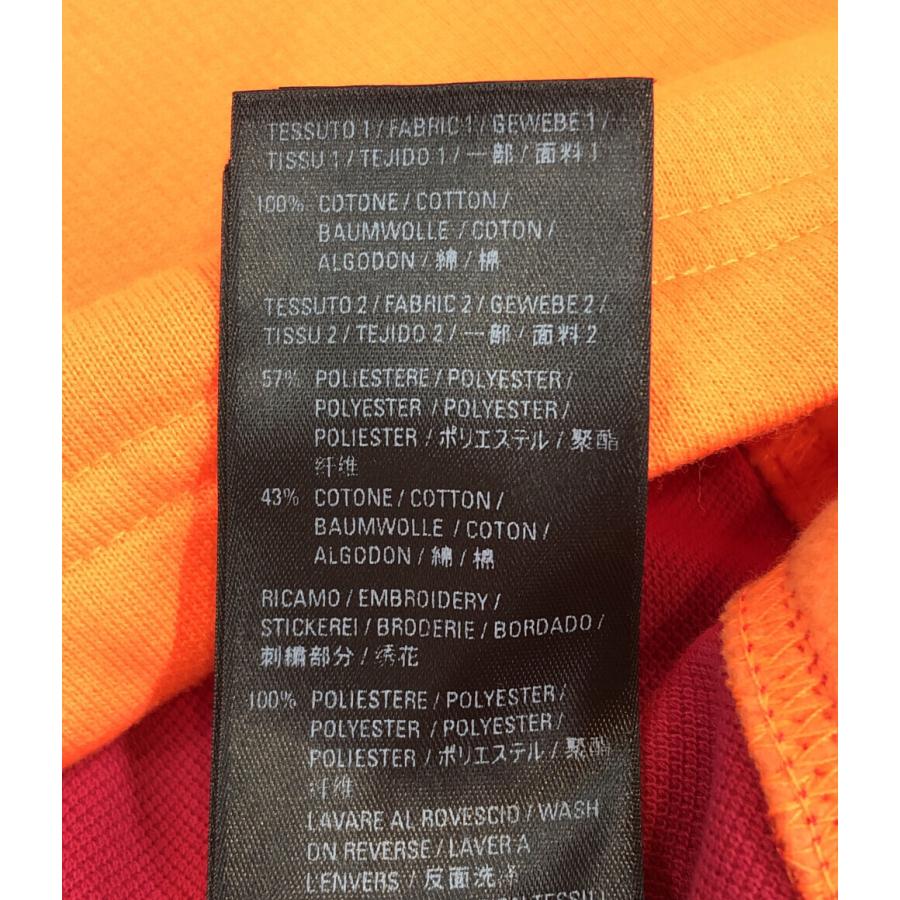 美品 バレンシアガ パッチワークロングスリーブポロシャツ