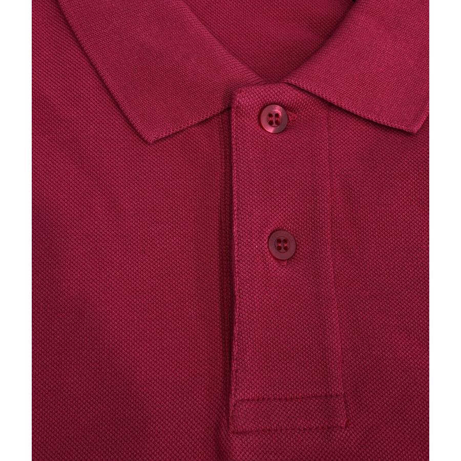 美品 バレンシアガ パッチワークロングスリーブポロシャツ