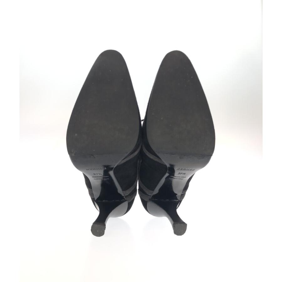 エルメス　ブーティ　37 ショートブーツ　HERMES エルメス ブーティ ショートブーツ レディース SIZE 37 1/2 (L