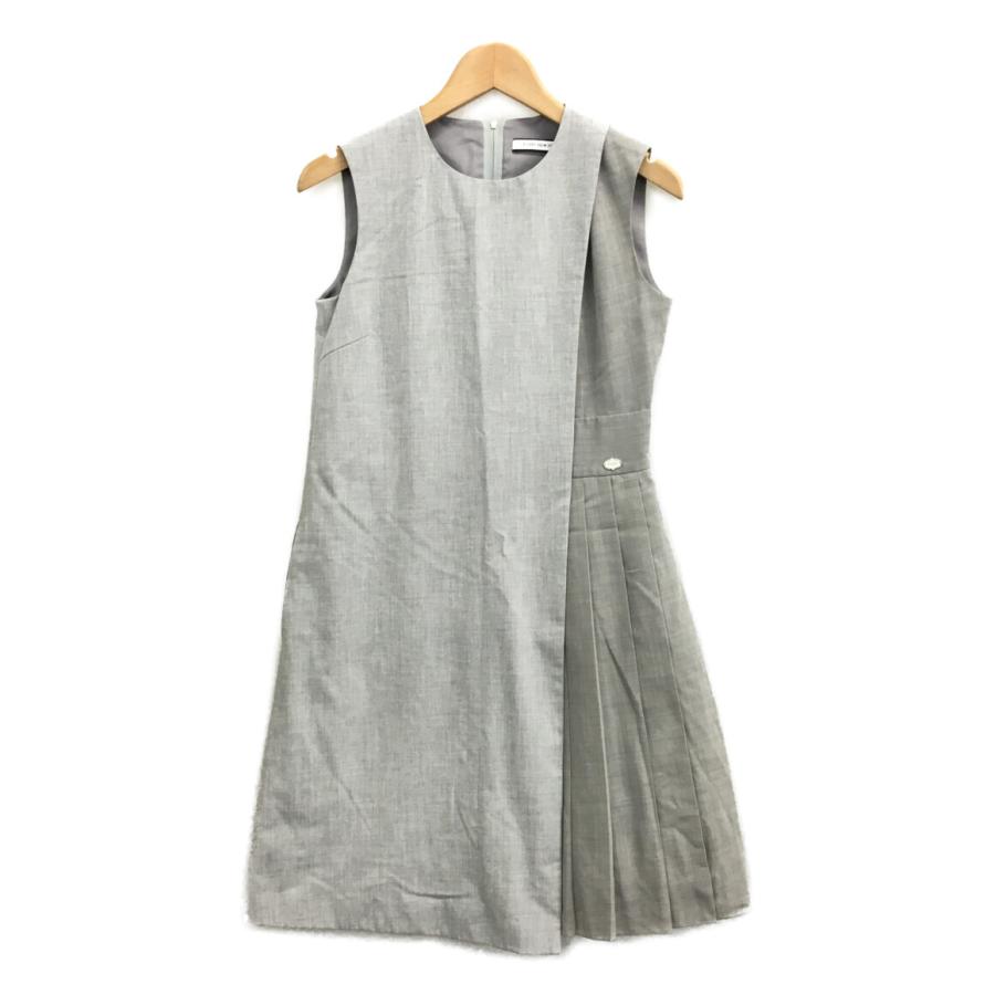 美品 サイドプリーツワンピース 33725 レディース SIZE 38 (M) FOXEY