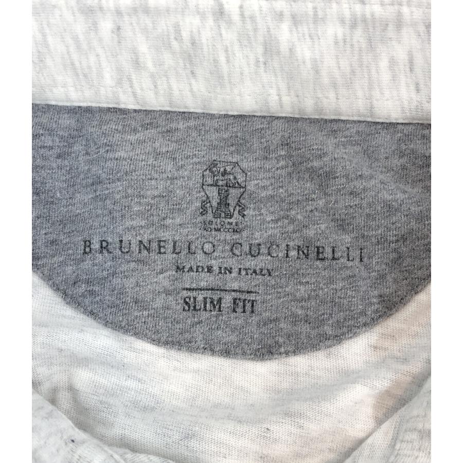 美品 ブルネロクチネリ 長袖コットンポロシャツ メンズ SIZE S (S 