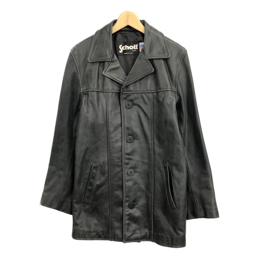 ショット レザーランチコート メンズ SIZE XS (XS以下) SCHOTT 中古