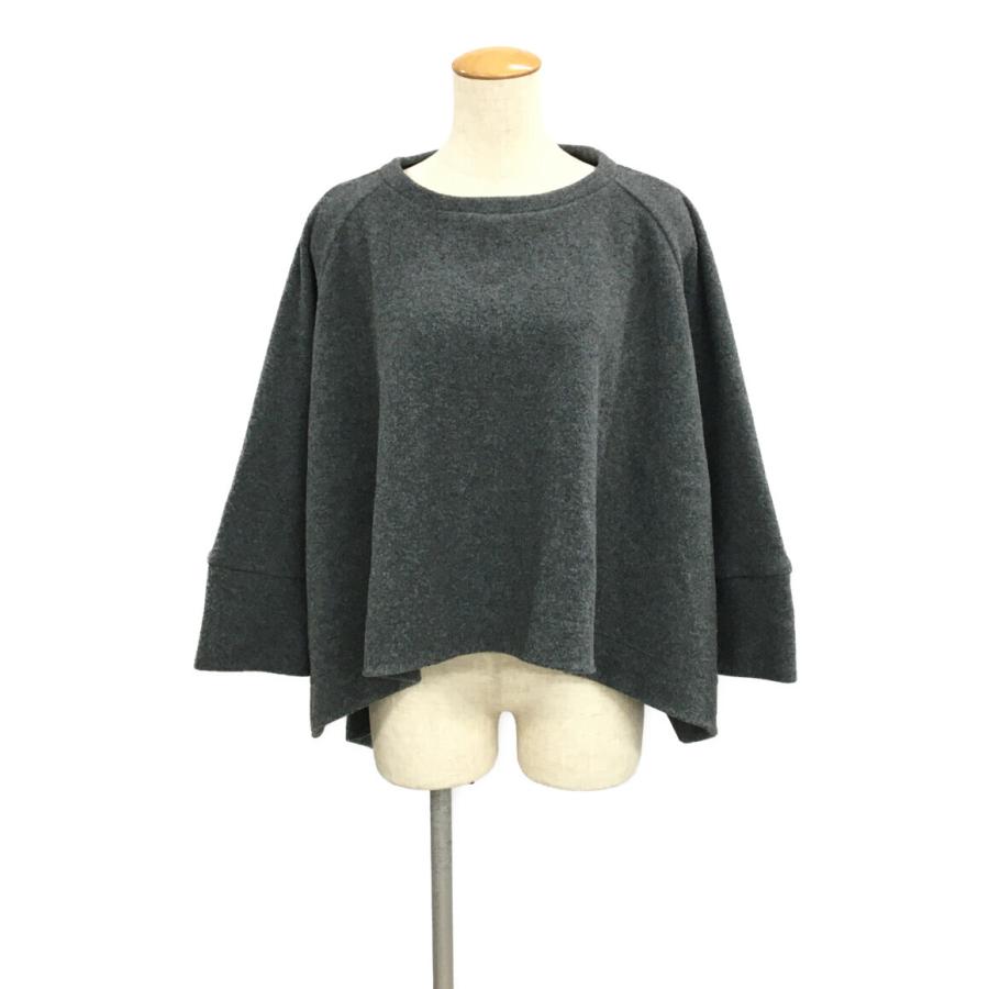 美品 スムースワイドスウェット ISADORA CREEW NECK レディース 