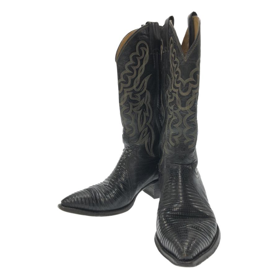 90s Justin ウエスタンブーツ ブラック 24cm hooked 90s Justin