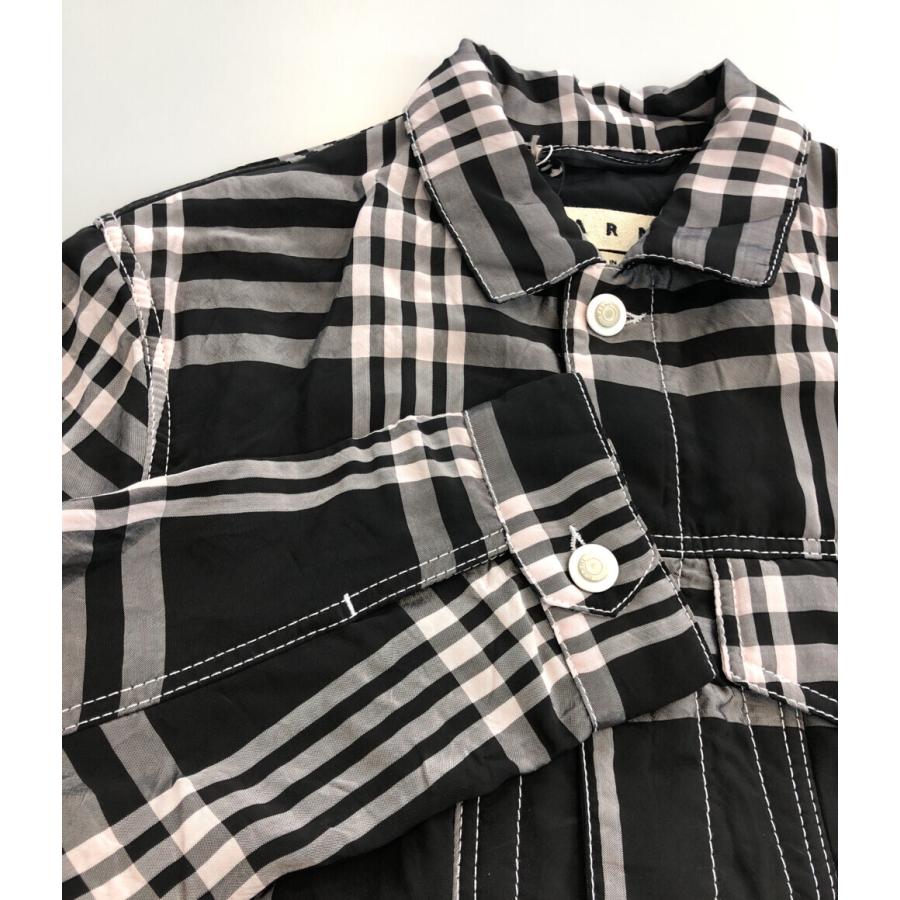 美品 マルニ ブルゾン チェック柄 レディース SIZE 46 (L) MARNI 中古  