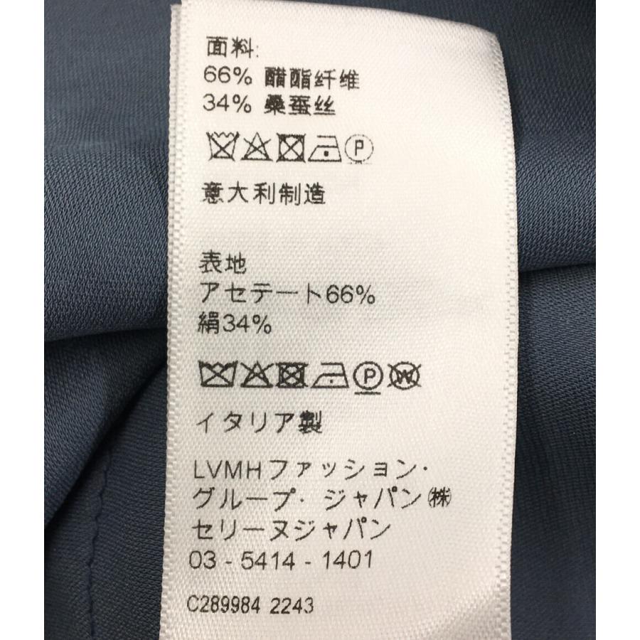 セリーヌ シルク混 サイドライントラックパンツ 2Z130121O メンズ SIZE