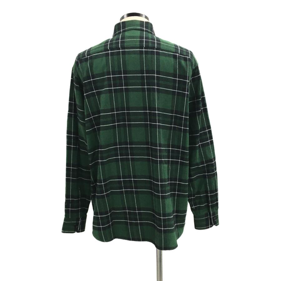 セリーヌ フランネルチェックオーバーサイズシャツ 2C582178R メンズ