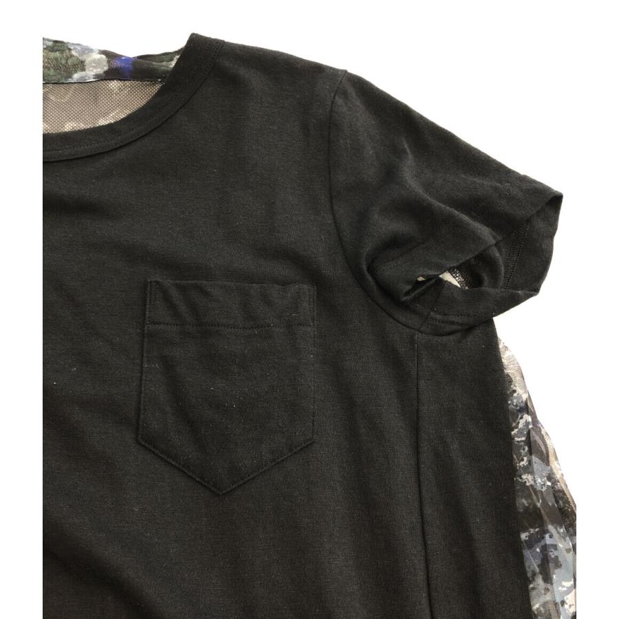 サカイ 半袖バックプリーツカットソー 17-03027 レディース SIZE 2 (M