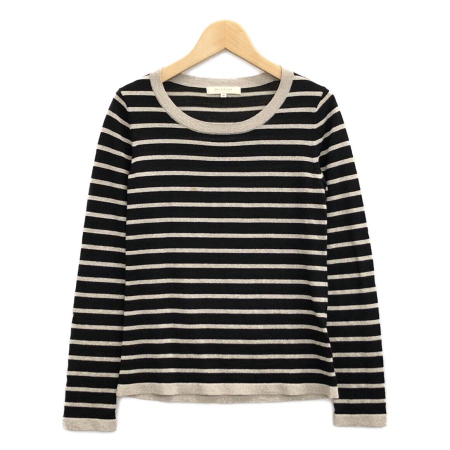 マッキントッシュフィロソフィー ボーダーニット レディース SIZE 38 