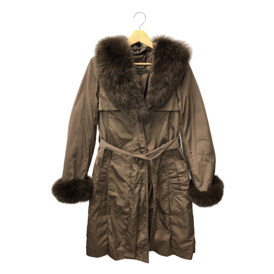 モガ ダウンライナー付きコート