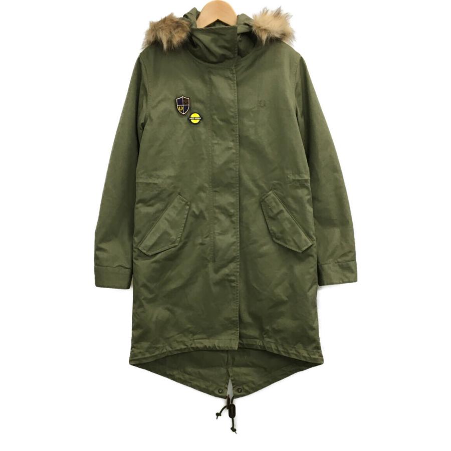 美品 フレッドペリー ライナー付 モッズコート レディース SIZE S (S 