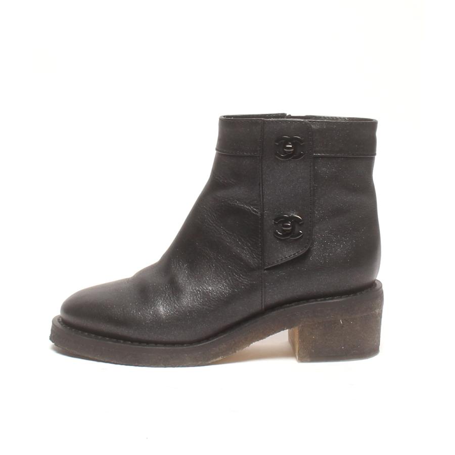 シャネル ショートブーツ ココマーク レディース SIZE 35.0 (XS以下