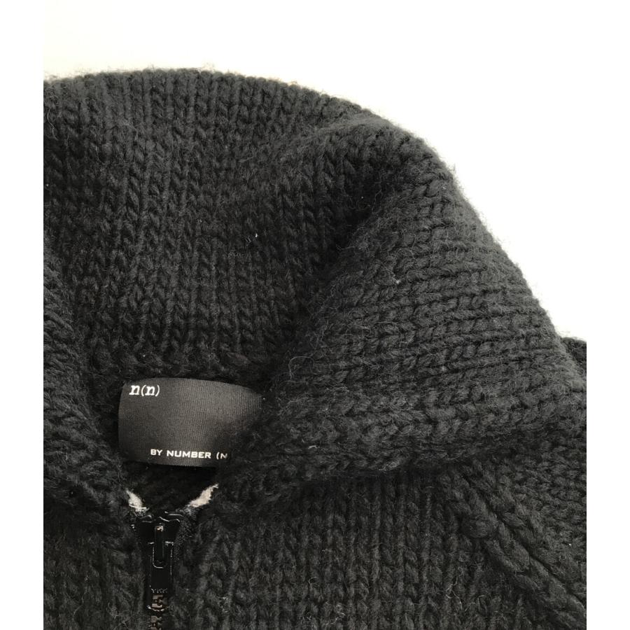ナンバーナイン ジップアップニットカーディガン メンズ SIZE 2 (M  