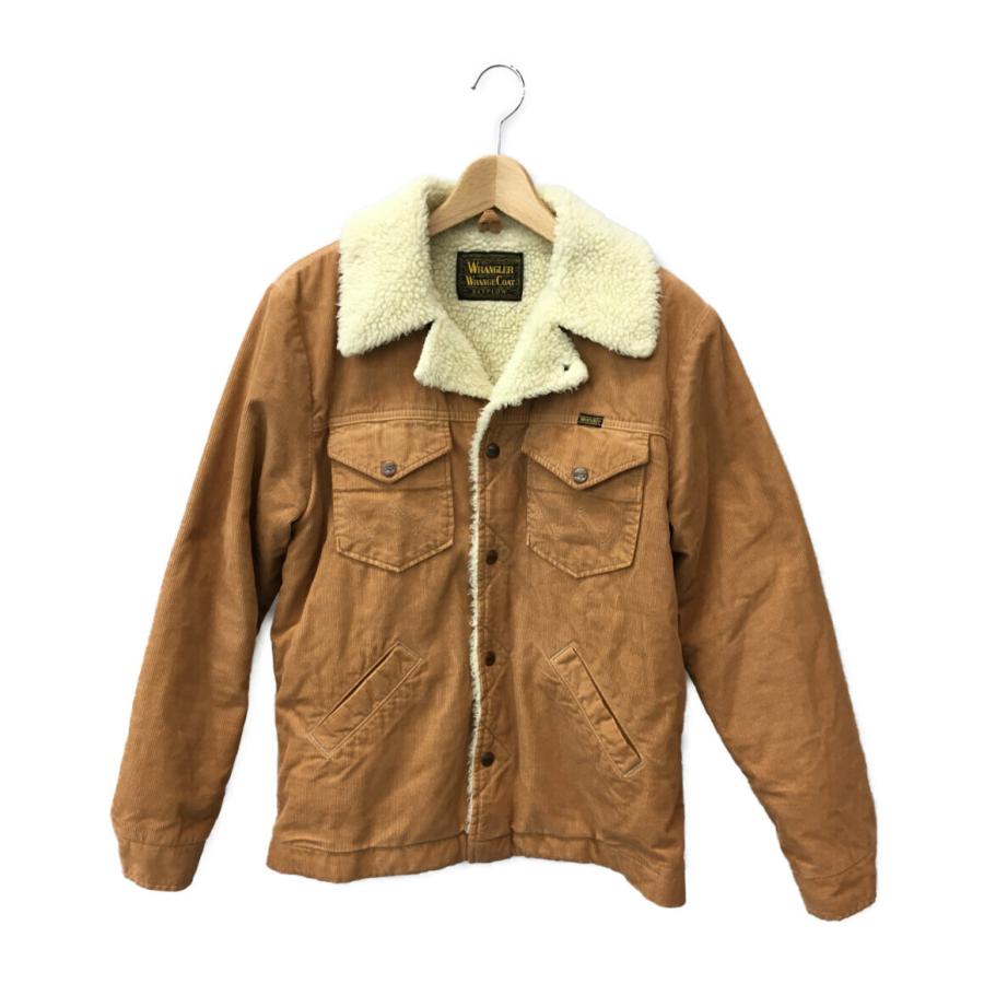 Wrangler　ボアコーデュロイランチコート　ベージュ　Мサイズ　WM1870 ボアコーデュロイランチコート ブルゾン 別注wrangler WM1870 メンズ
