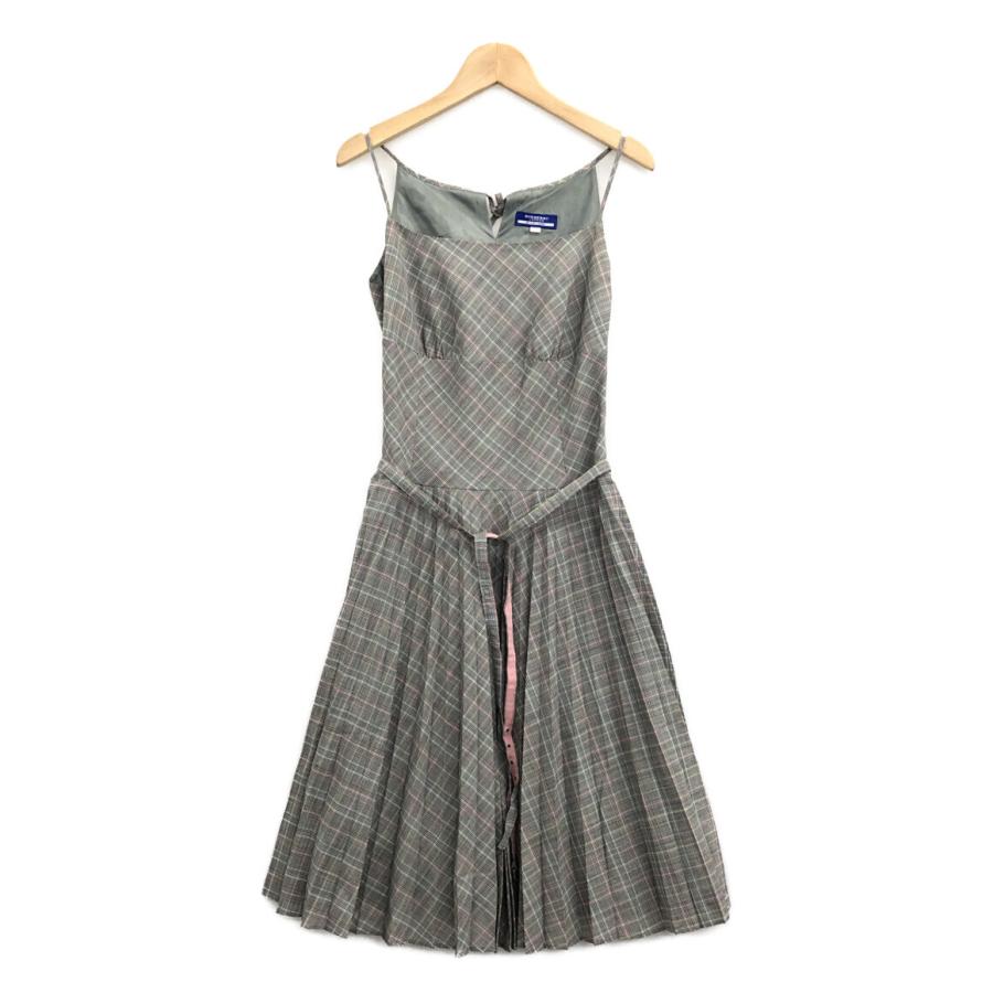 BURBERRY バーバリー ブルーレーベル チェック ワンピース キャミソール