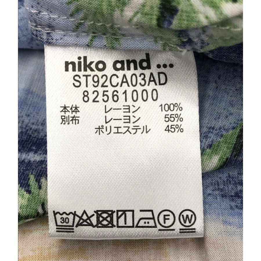 ニコアンド 半袖シャツ アロハシャツ ST92CA03AD レディース SIZE 3 (XL以上) niko and... 中古｜hugall｜04