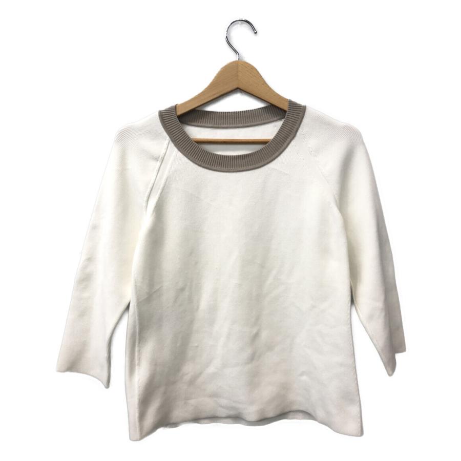 フォクシー ニットトップシルバーシェード 長袖Tシャツ 39697 