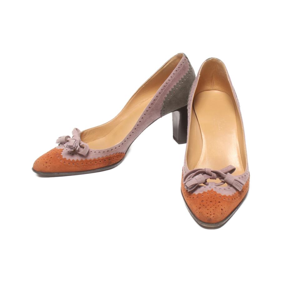 エルメス パンプス スエード レディース SIZE 35 1/2 (S) HERMES 中古 