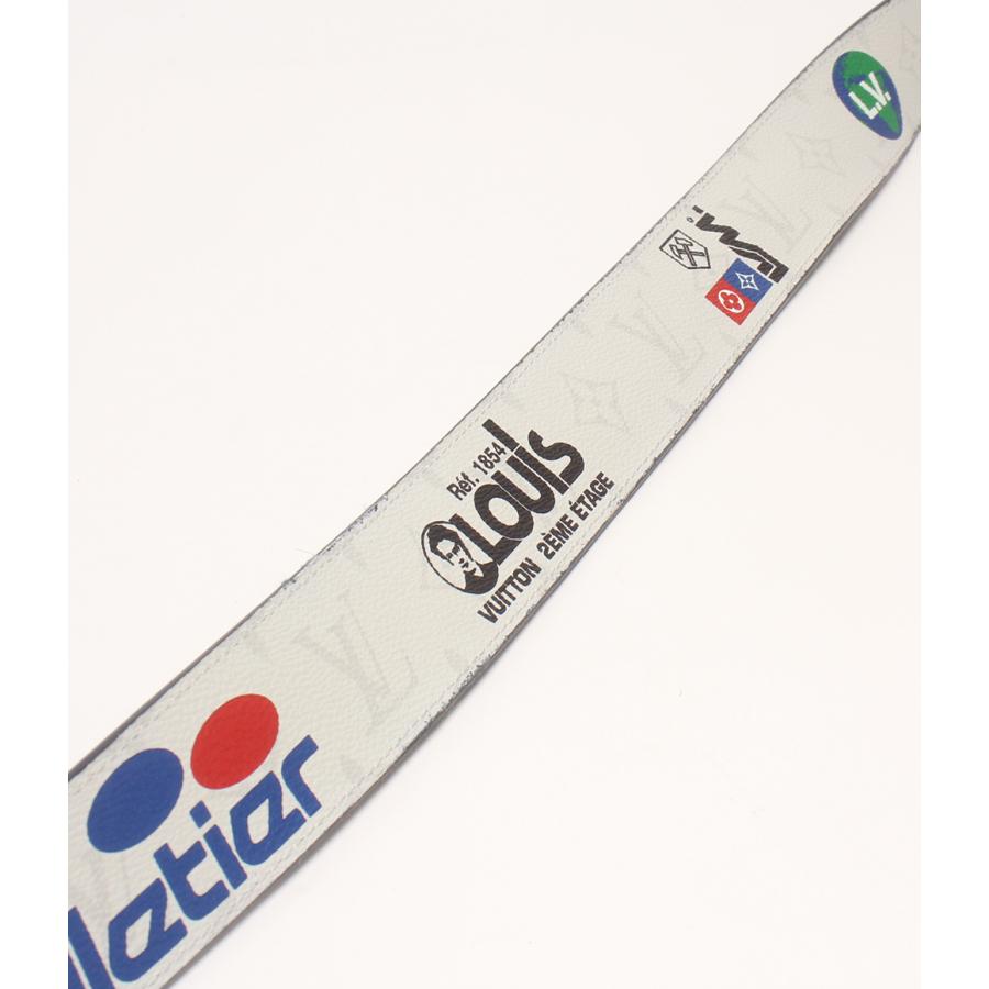 【美品】ルイヴィトン ベルト モノグラム　イニシャル サンチュール シルバーLV LOUIS VUITTON ルイ・ヴィトン サンチュール LVイニシャル 40MM