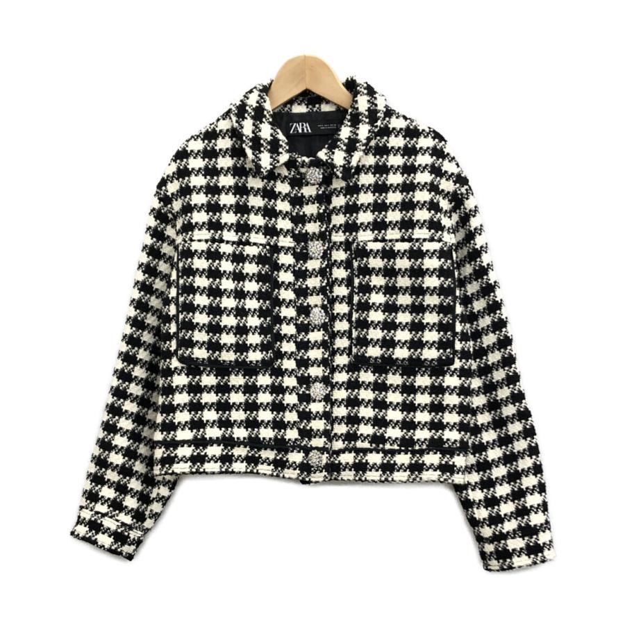 美品 ザラ ショート丈ジャケット レディース SIZE S (S) ZARA 中古