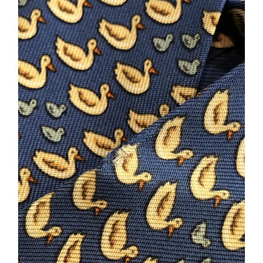 【美品】HERMES　エルメス　シルク100%　ジャケット　ジップアップ　鳥兎柄 HERMES エルメス シルク ネクタイ フランス製 ニワトリ＆うさぎ柄