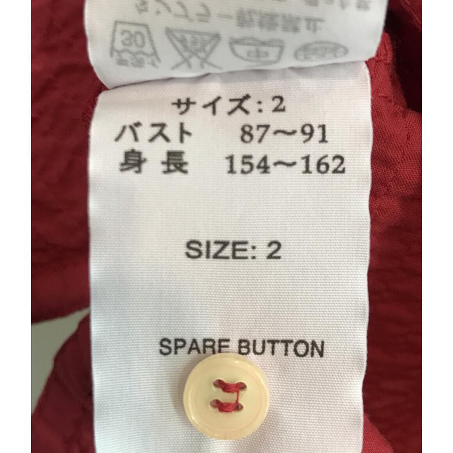 美品 長袖スタンドカラーシャツ レディース SIZE 2 (M) YACCO MARICARD 中古｜hugall｜04