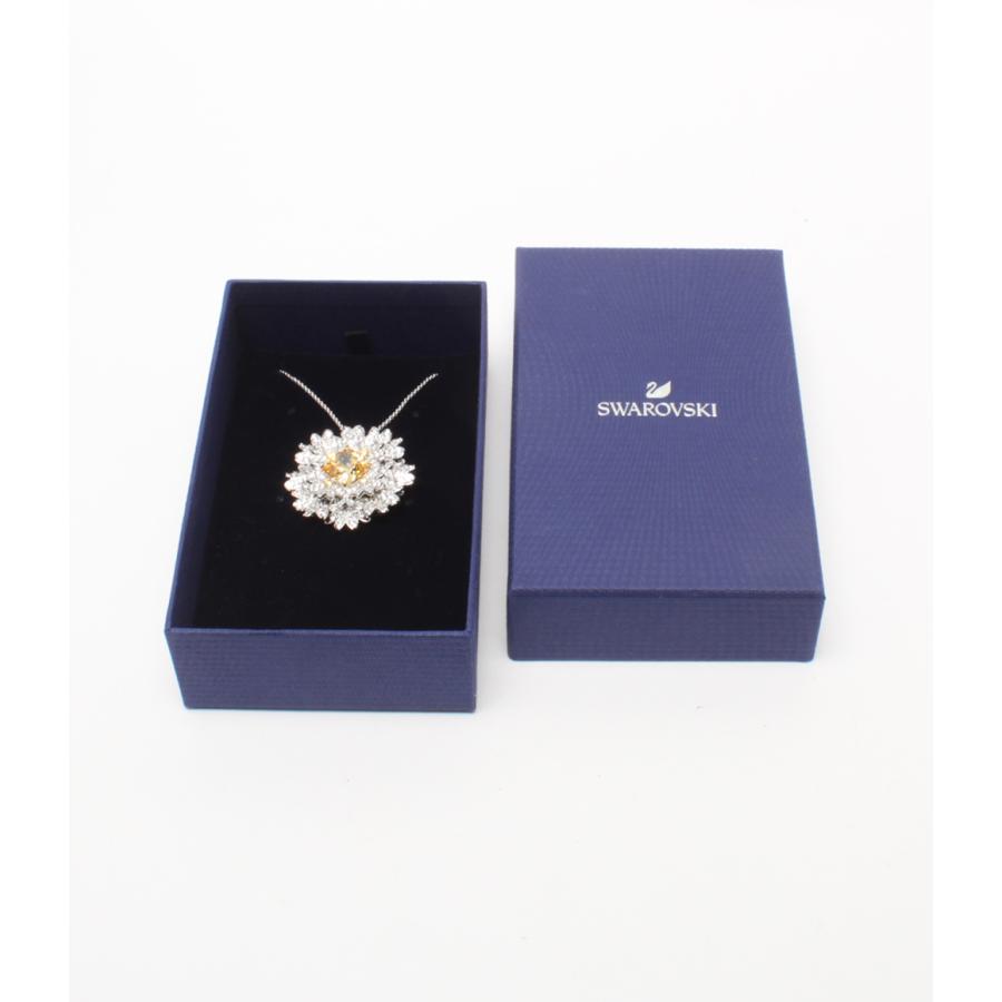 美品 スワロフスキー ネックレス ブローチ ETERNAL FLOWER レディース SWAROVSKI 中古｜hugall｜06