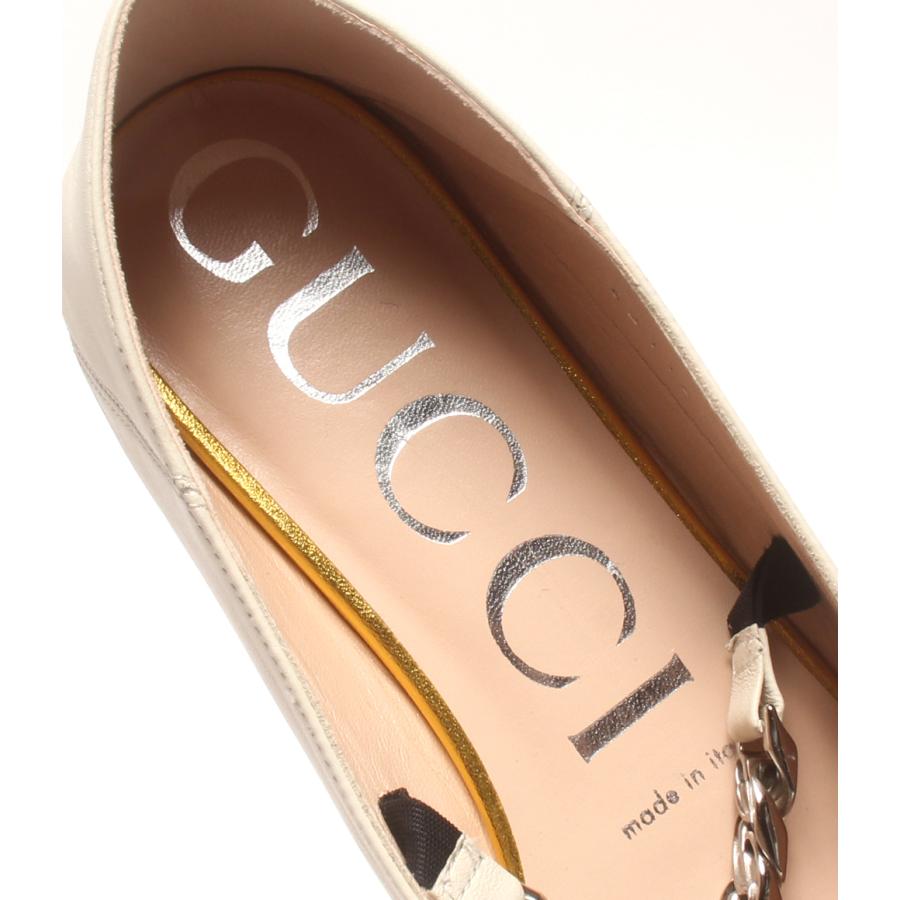 美品 グッチ ホースビットフラットシューズ 621161 レディース SIZE 35