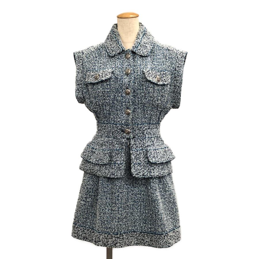 シャネル ツイードワンピース P63230V48655 レディース SIZE 34 (XS