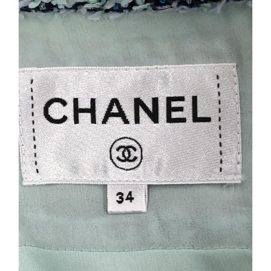 シャネル ツイードワンピース P63230V48655 レディース SIZE 34 (XS