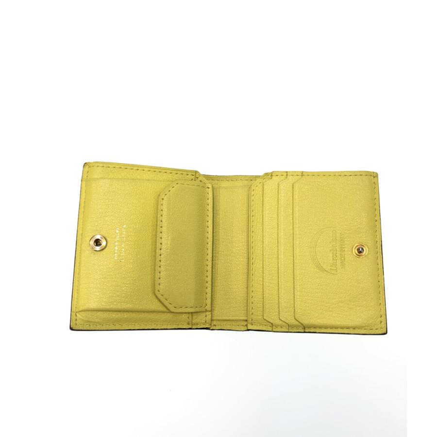 【中古】ラルコバレーノ 二つ折り ミニウォレット □L'arcobaleno□ラルコバレーノ 二つ折りミニウォレット (L