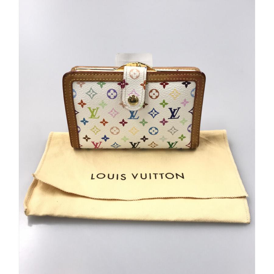 大人気モデル⭐️ルイヴィトン ⭐️ポルトモネ　がま口　マルチカラー　二つ折り財布 ルイヴィトン 二つ折り財布 がま口 ブロン ポルトモネ ビエ ヴィエノワ