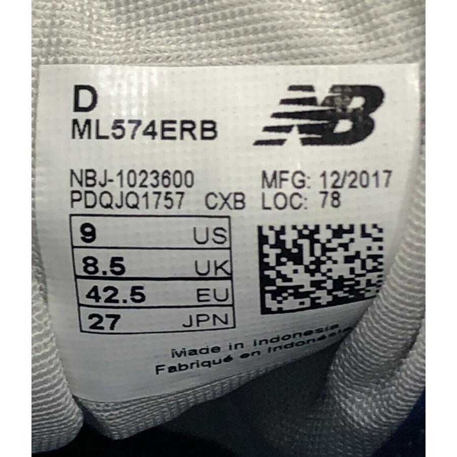 ニューバランス ローカットスニーカー ML574ERB メンズ SIZE 27 (L) new balance 中古｜hugall｜04