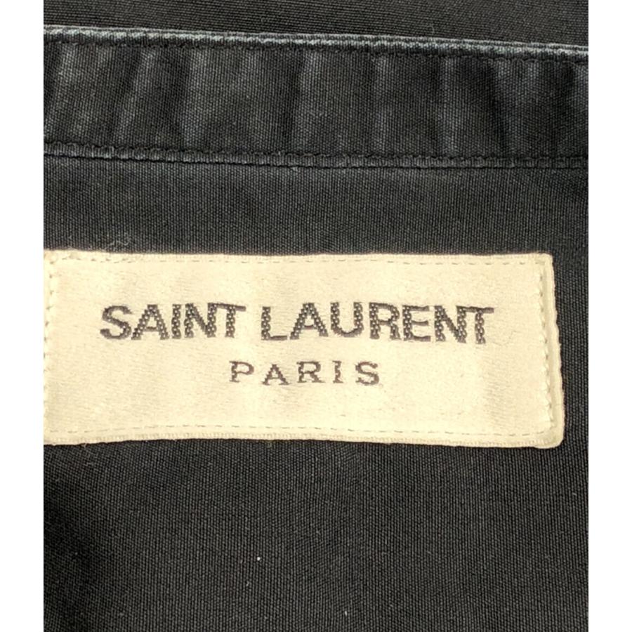 サンローランパリ ノーカラーシャツ メンズ SIZE 37 (S) SAINT LAURENT 