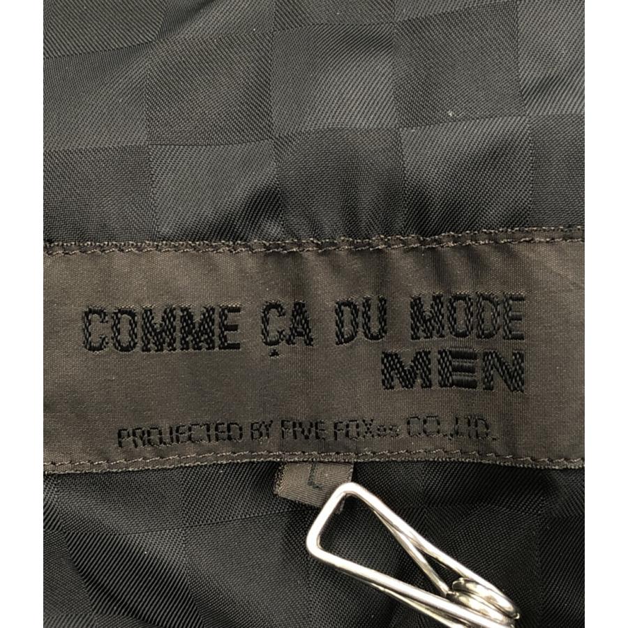 ヘリンボーン ステンカラーコート メンズ SIZE L (L) COMME CA DU MODE MEN 中古｜hugall｜03