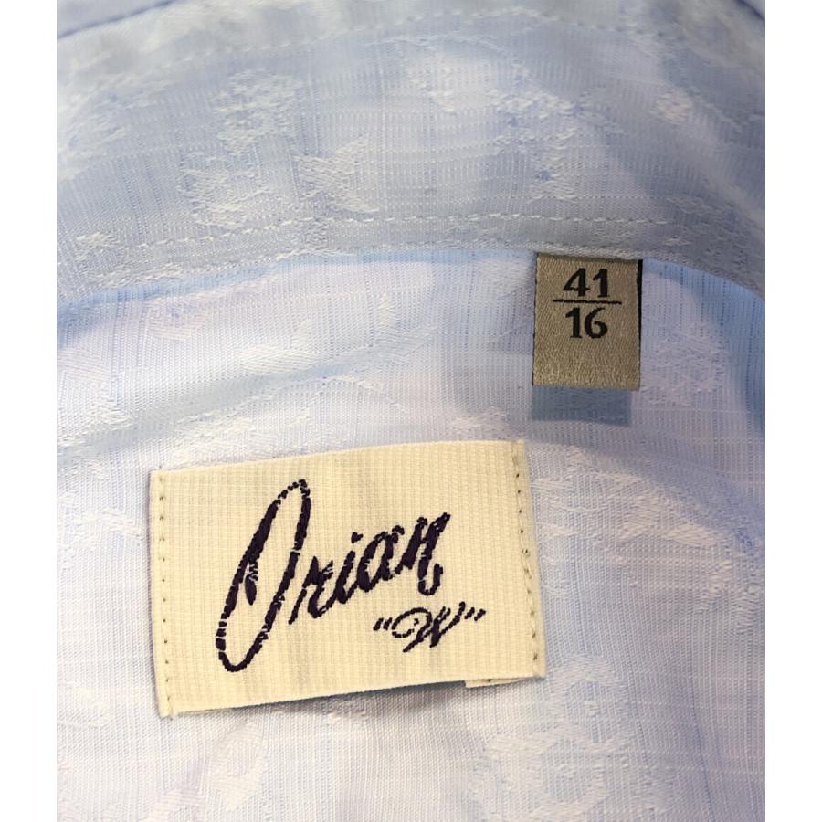 美品 オリアン 長袖シャツ 花柄刺? レディース SIZE 41/16 (M) ORIAN 中古｜hugall｜03