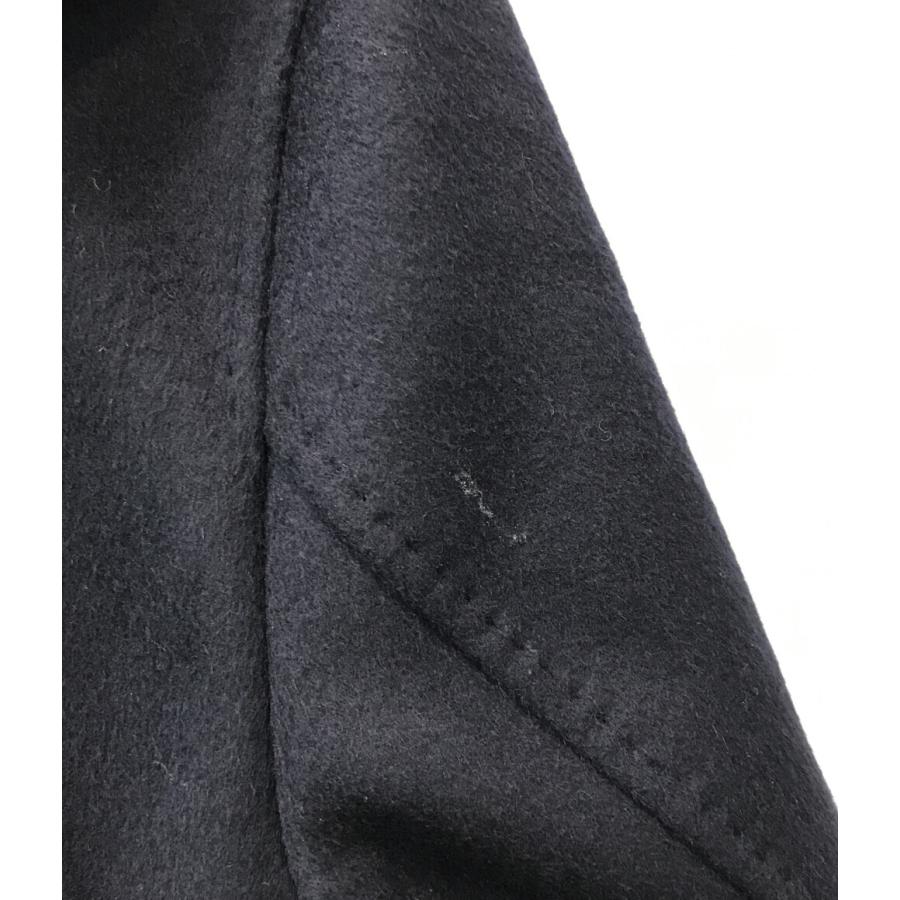 【美品：SHIPS】ダブルフェイス ソリッド カーコート　「S：ブラック」 SHIPS シップス ダブルフェイス ソリッドカーコート 114-13-0181