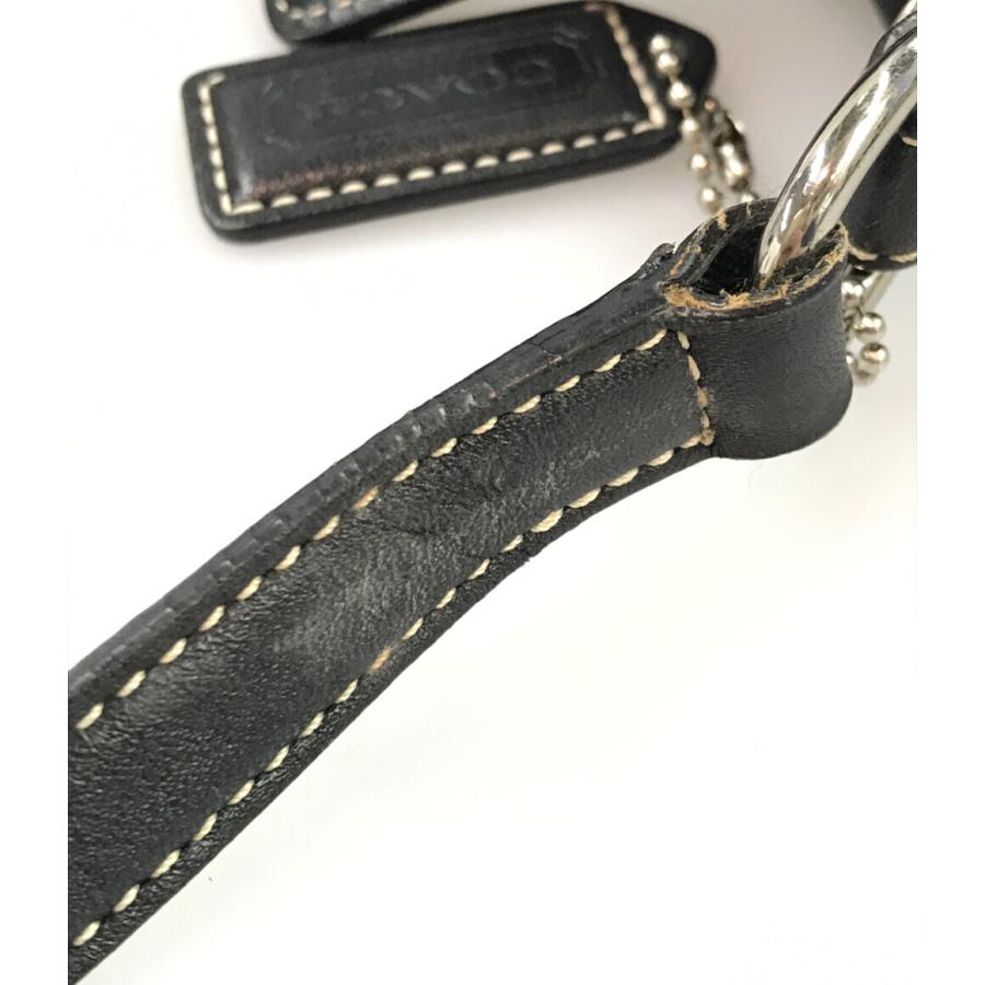 COACH コーチ ショルダーバッグ 3644 ミニシグネチャー ブラウン バックル 【中古】 COACH（コーチ） 【中古】COACH ショルダーバッグ【ほぼ新品】ミニ