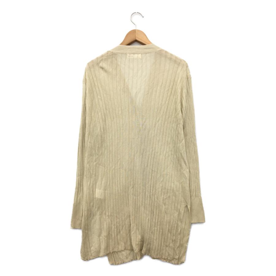 美品 シアーリブロングカーディガン CLZ1031605A0003 レディース SIZE 