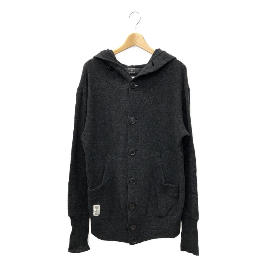 カバンドズッカ 長袖カーディガン フード付き メンズ SIZE S (S 