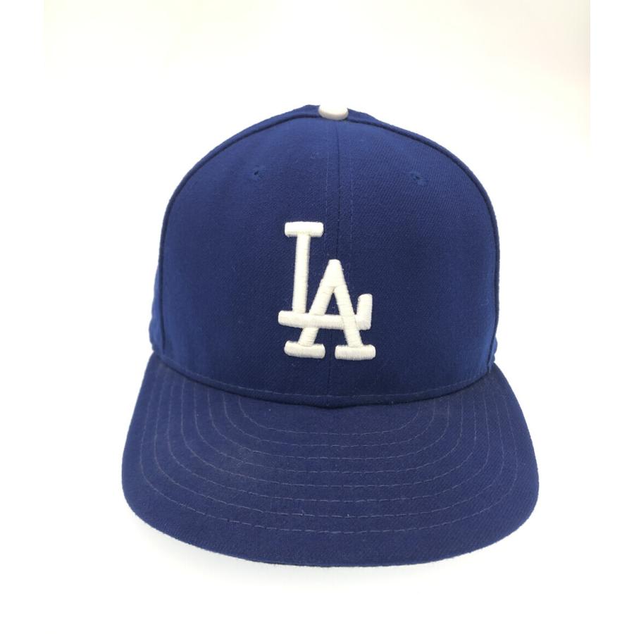 ニューエラ キャップ LAロゴ メンズ SIZE 7 3/8 NEW ERA 中古