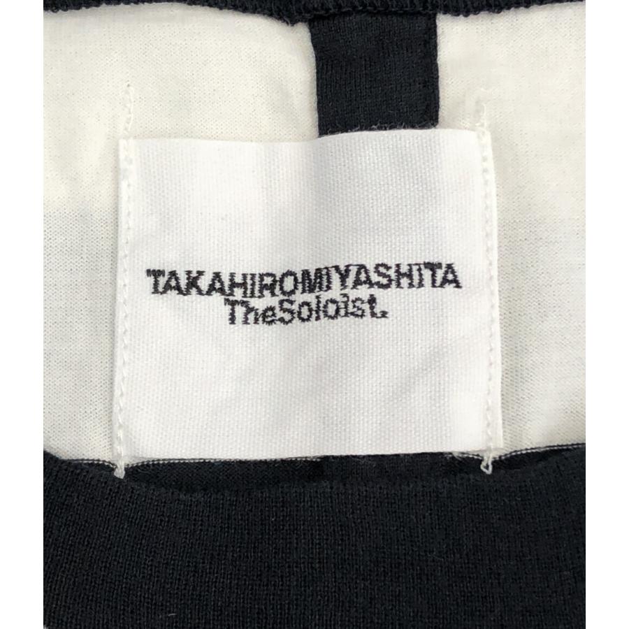 美品 タカヒロミヤシタザソロイスト 半袖Tシャツ ボーダー メンズ SIZE